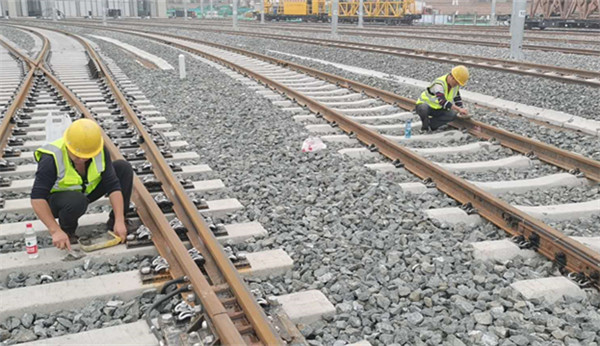 西安地鐵9号線(xiàn)使用公司的預(yù)應力混凝土軌(gui)枕産品