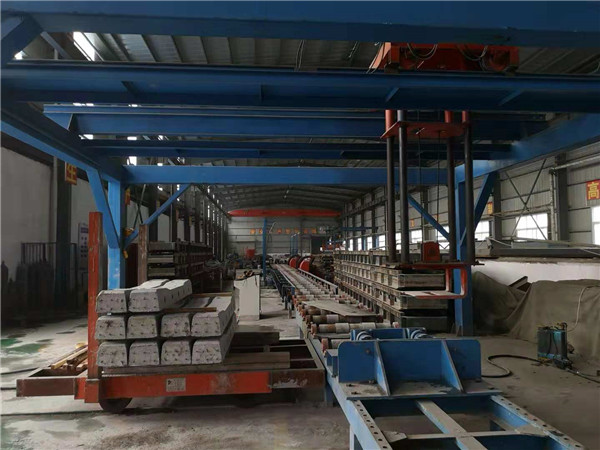 專業軌枕(zhěn)生産線